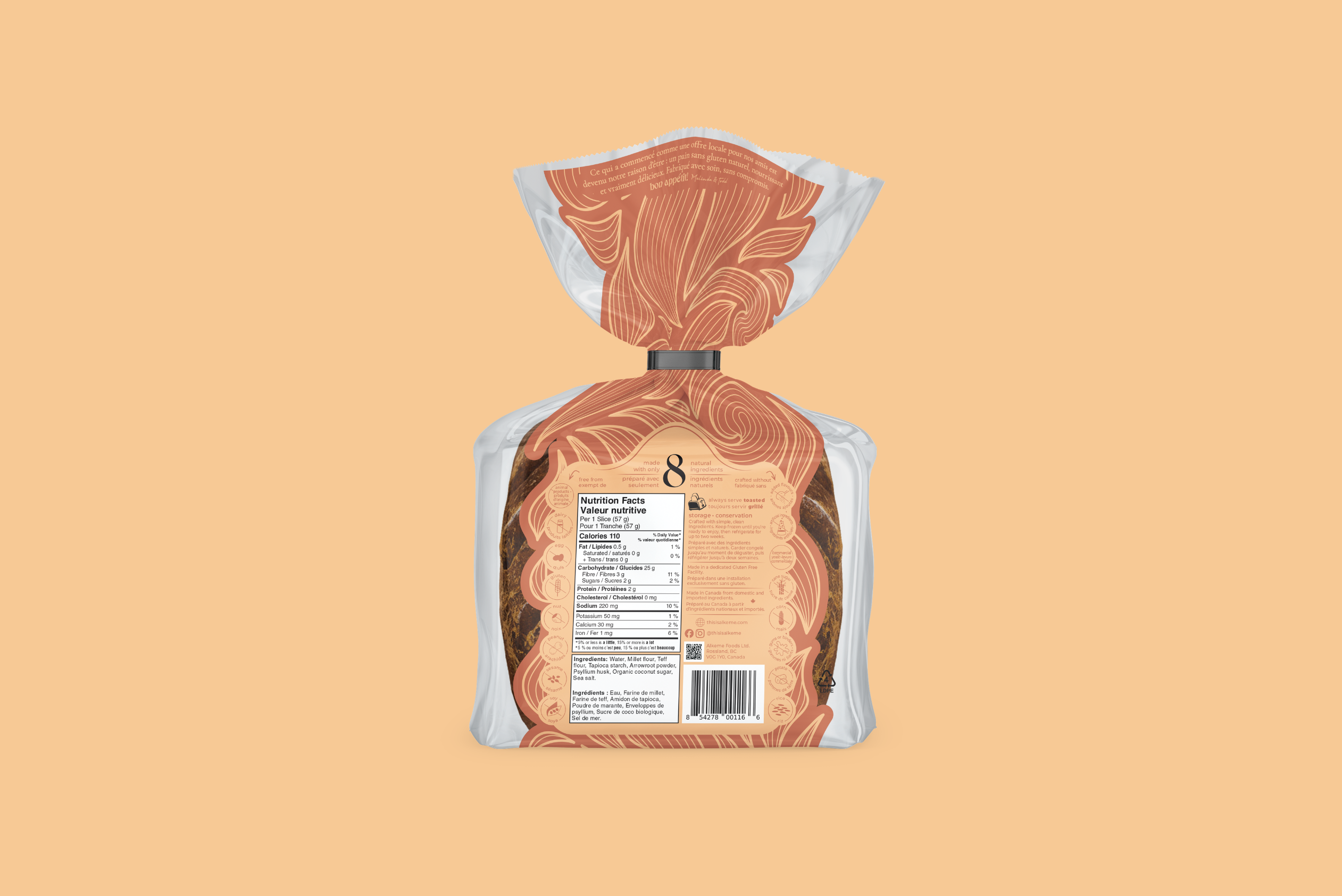 Gluten Free Sourdough Bread - Ancient Grain